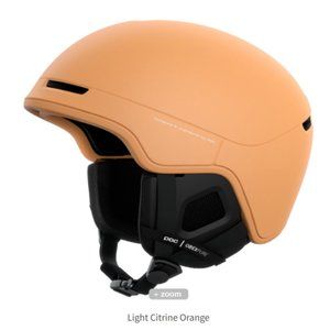 POC Obext Pure Ski / Snowboard Helmet - M/L - Light Citrine Orange